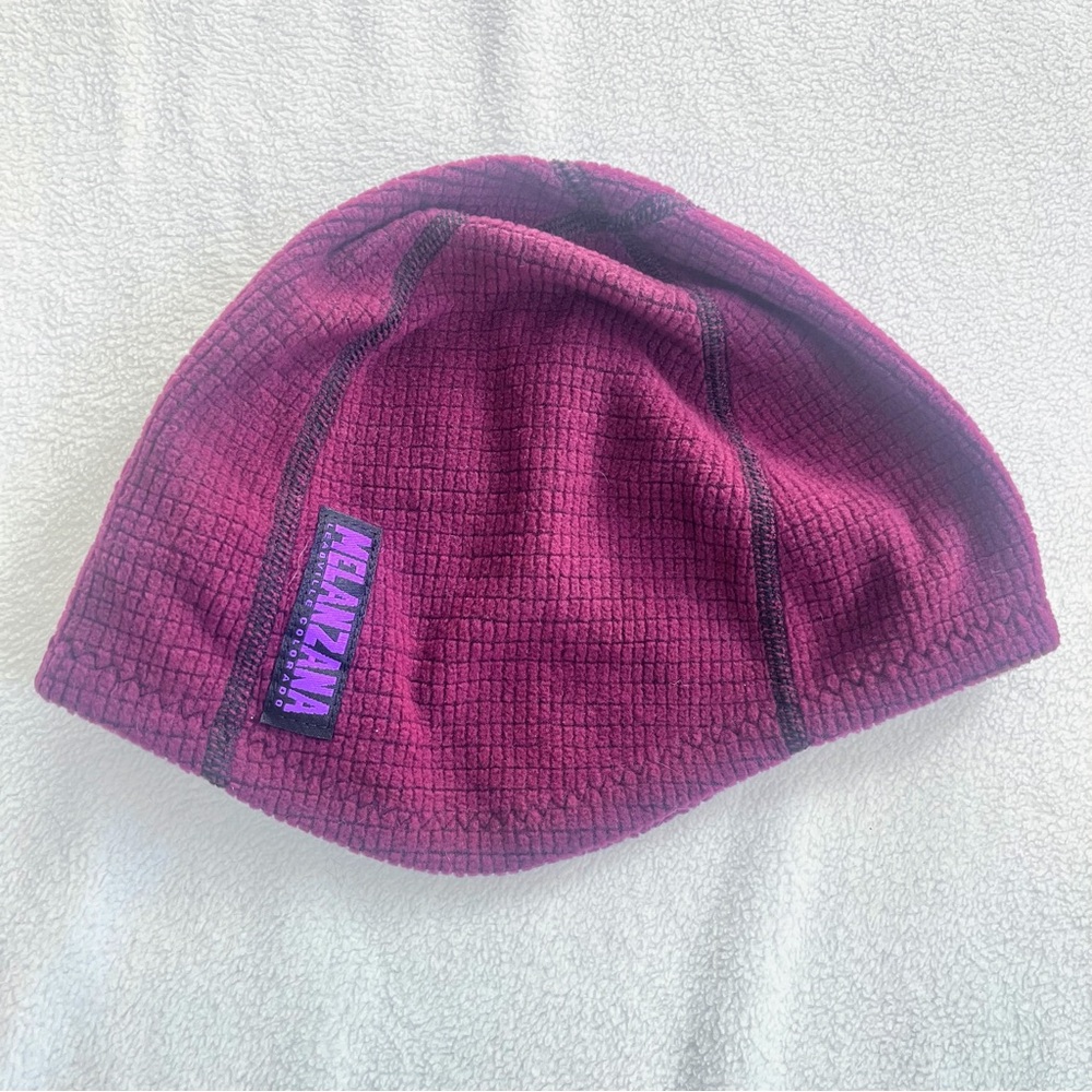 Melanzana Microgrid Adult Medium Magenta Hat